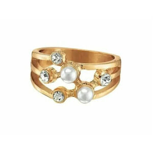 Avon Pearly Droplets Ring Size 6 NIB From 2019